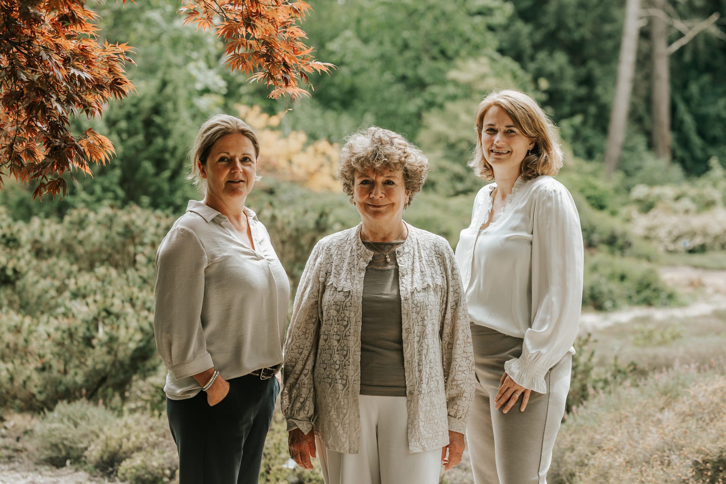 Sascha van den Brink, Moniek van Mens en Merel Gondelach